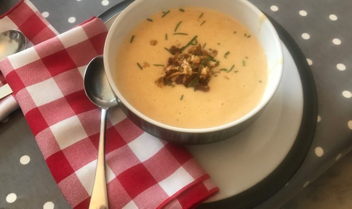 Basic + creamy potato soup #feedingabrokenheart